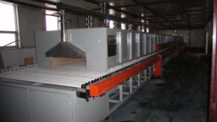 產(chǎn)品用途：特種陶瓷電熱輥道窯，規(guī)格：1.2米×32米電加熱